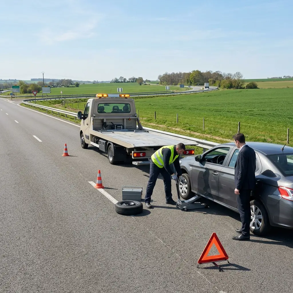 Dépannage autoroute Andeville (60570)