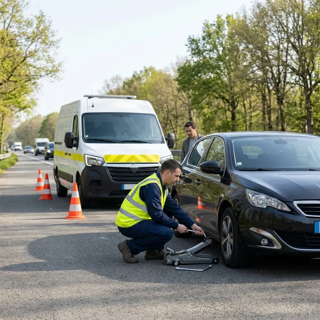 Dépannage autoroute Coye-la-Forêt (60580)