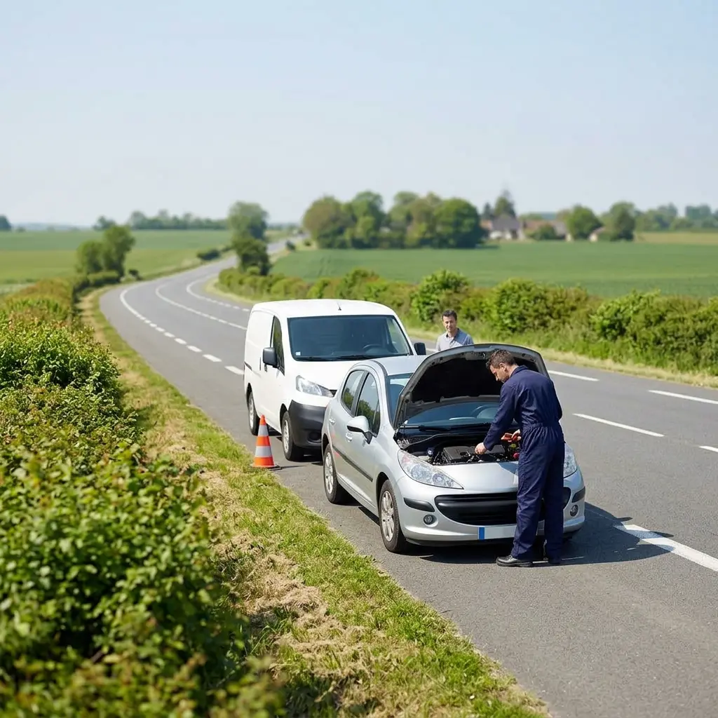 Comment réagir face à une panne près de Breuil-le-Sec ?