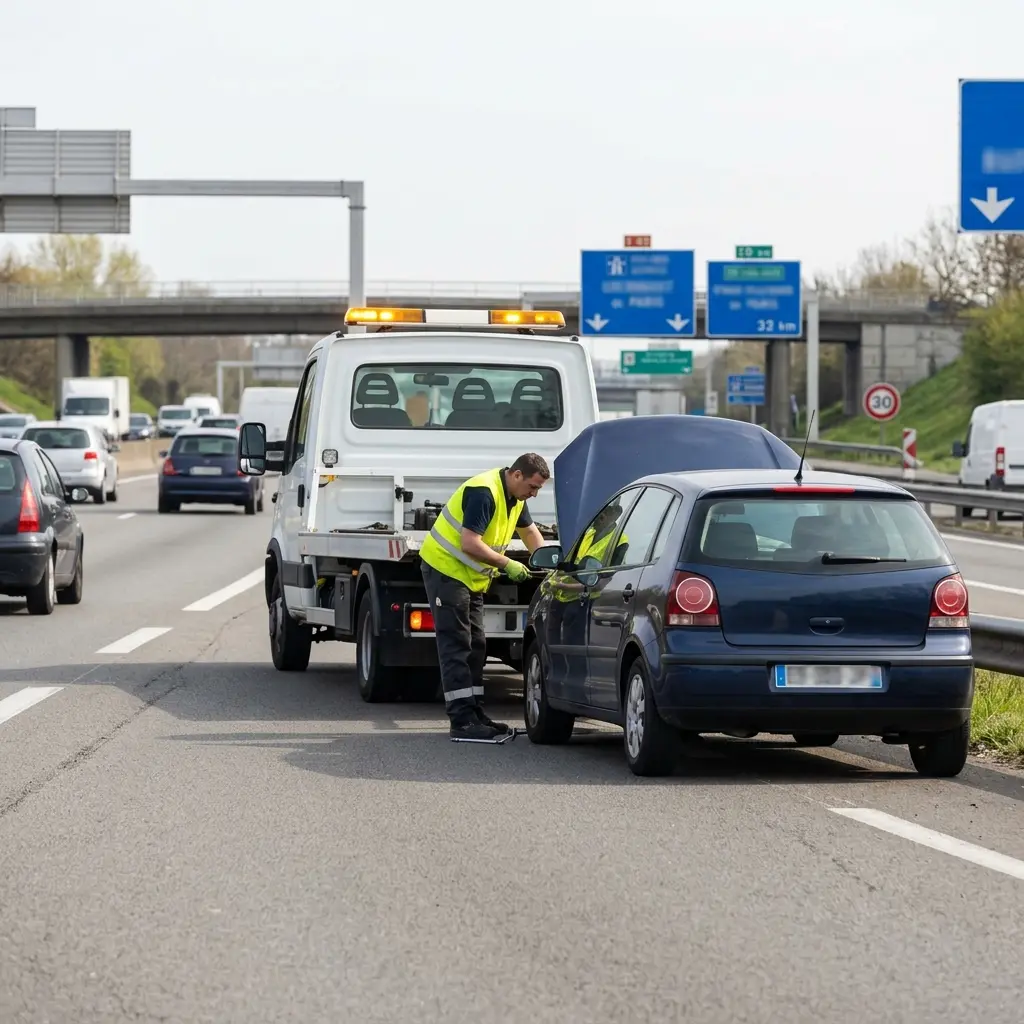 Les gestes essentiels en cas de panne sur voie rapide