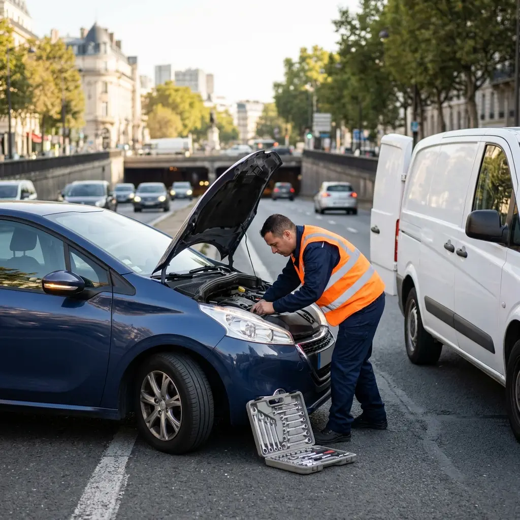 Notre méthode de dépannage autoroute
