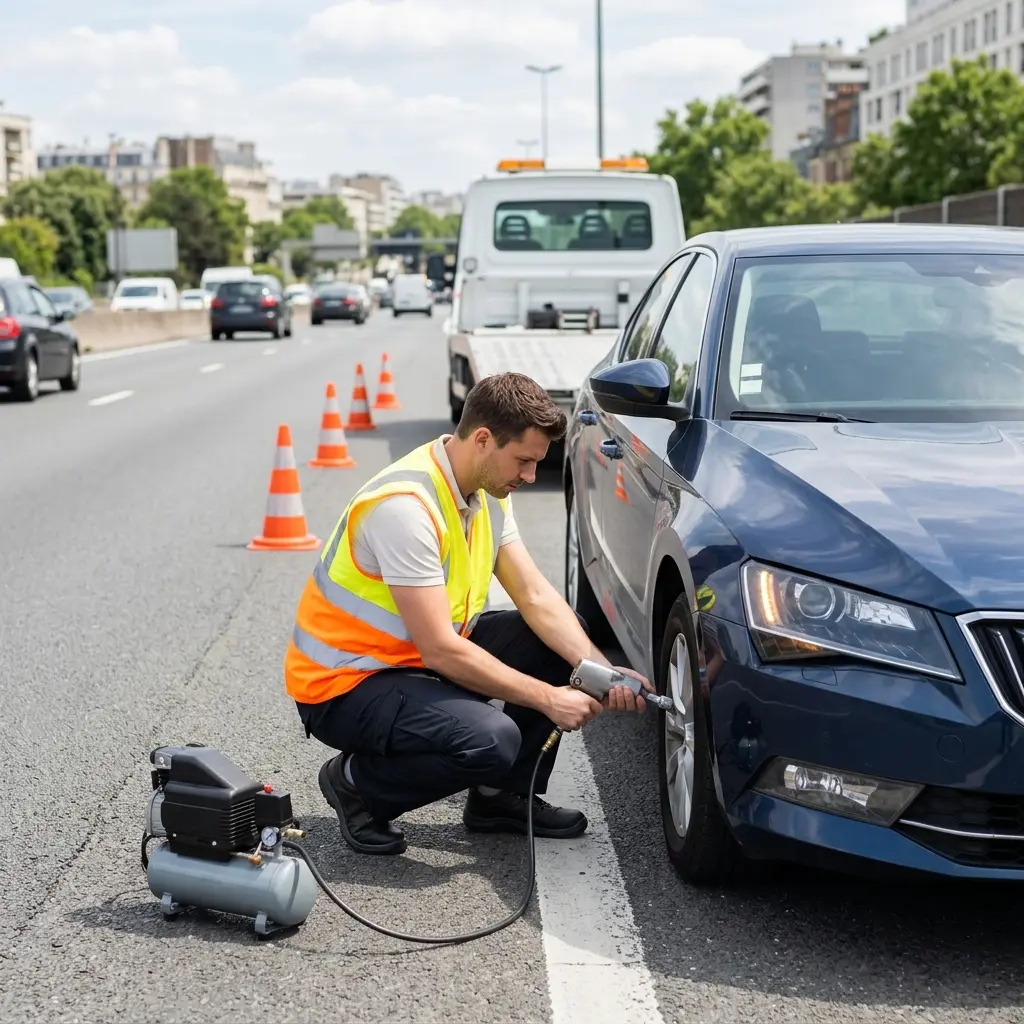 Pourquoi choisir notre service de dépannage autoroute à Paris 16 ?