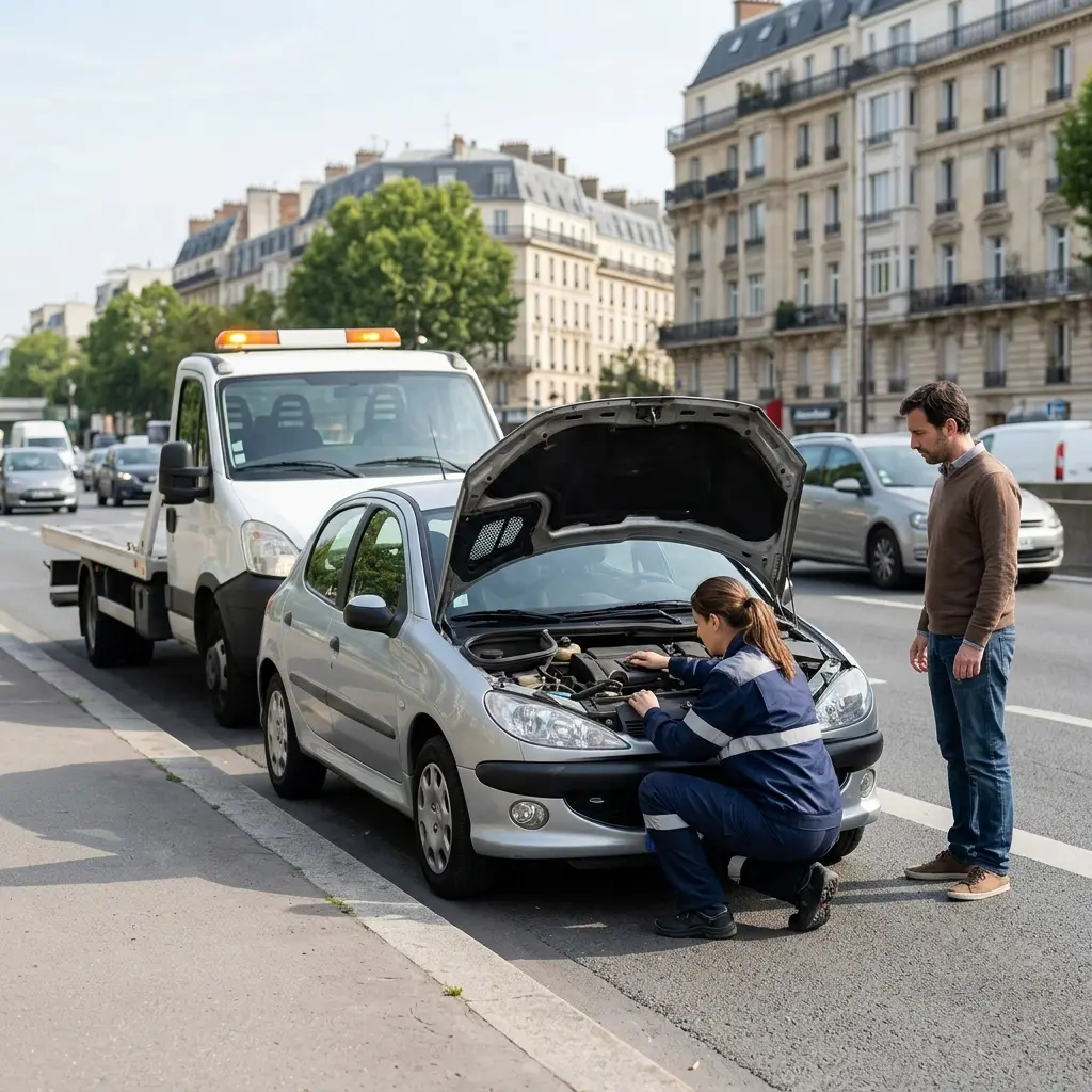 Dépannage autoroute Paris 16 (75016)