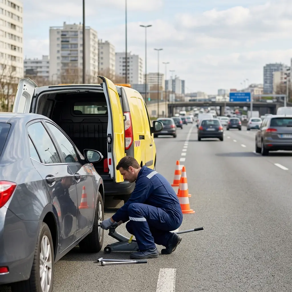 Dépannage autoroute Paris 17 (75017)