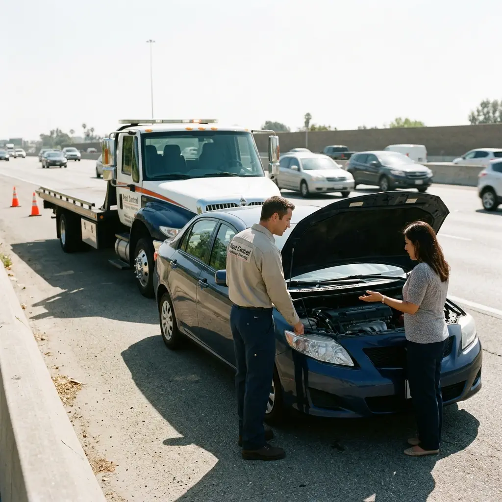 Adoptez les bons gestes en cas de panne sur la route