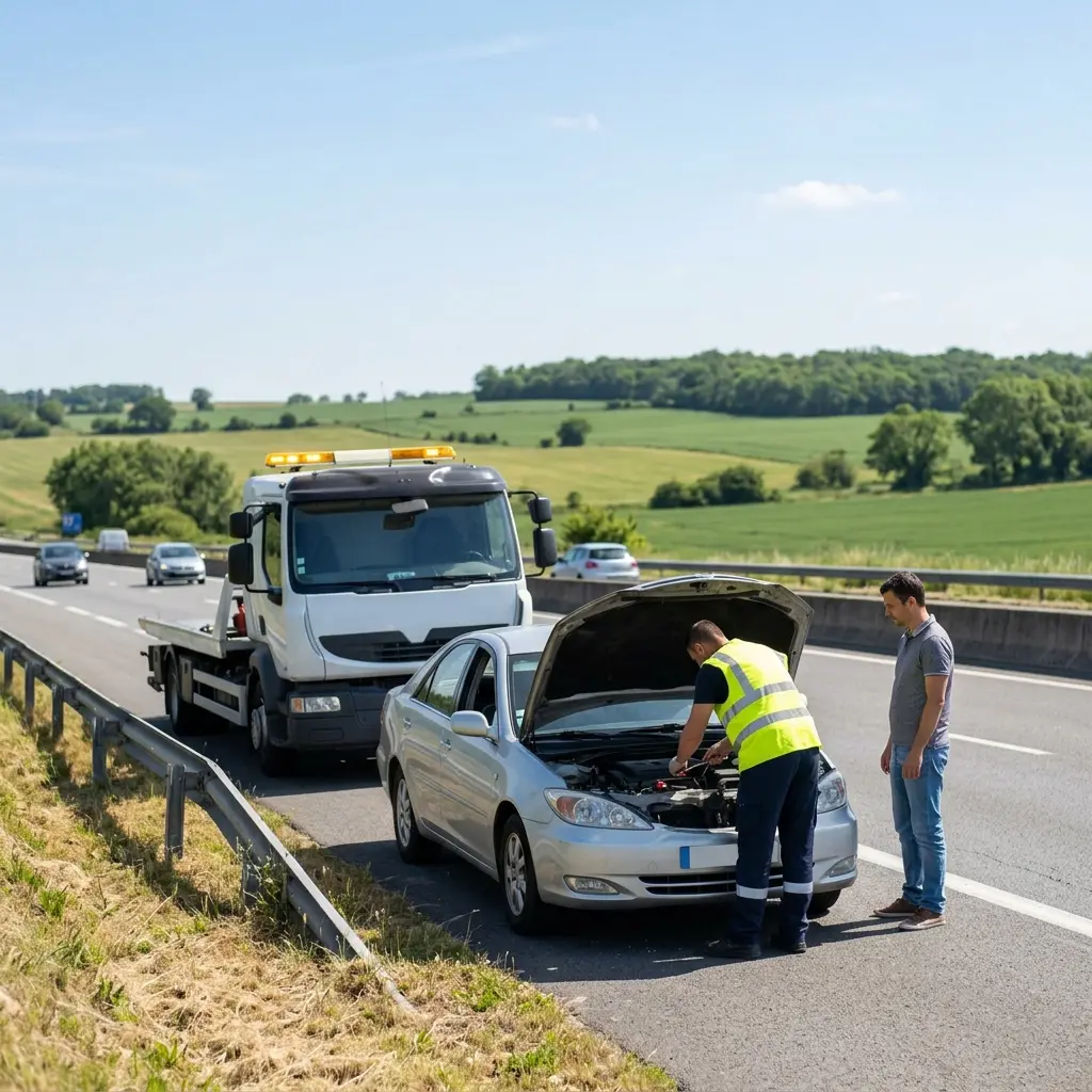 Les gestes essentiels lors d'une panne sur voie rapide