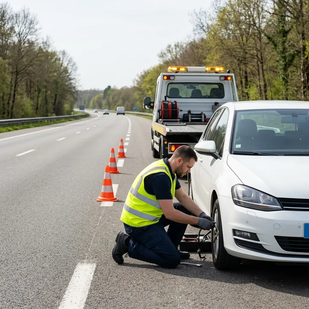 Les gestes essentiels lors d'une panne sur voie rapide