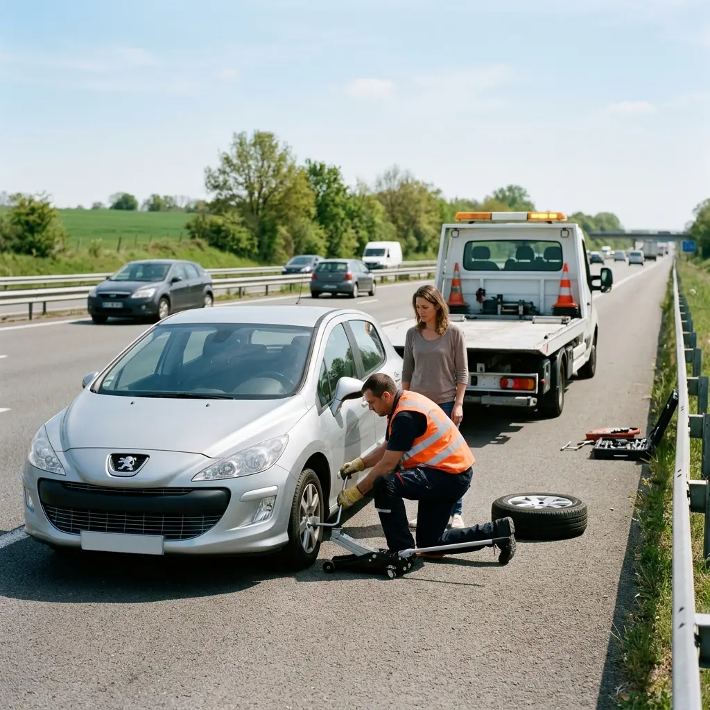 Dépannage autoroute Lieusaint (77127)