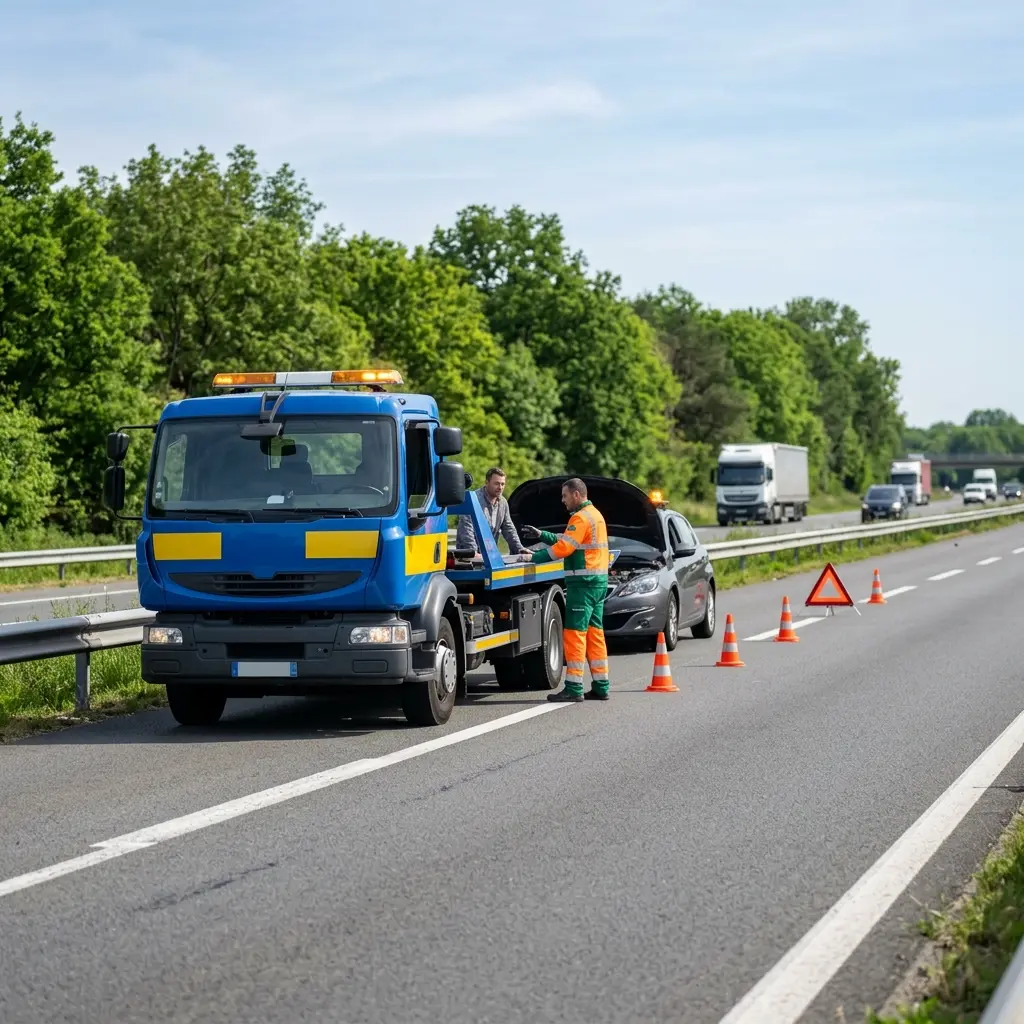 Dépannage autoroute Nemours (77140)