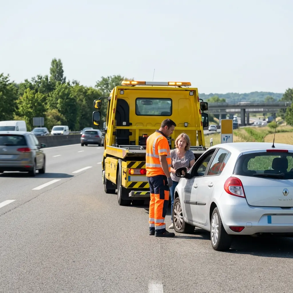 Notre approche pour un dépannage autoroute sûr et efficace