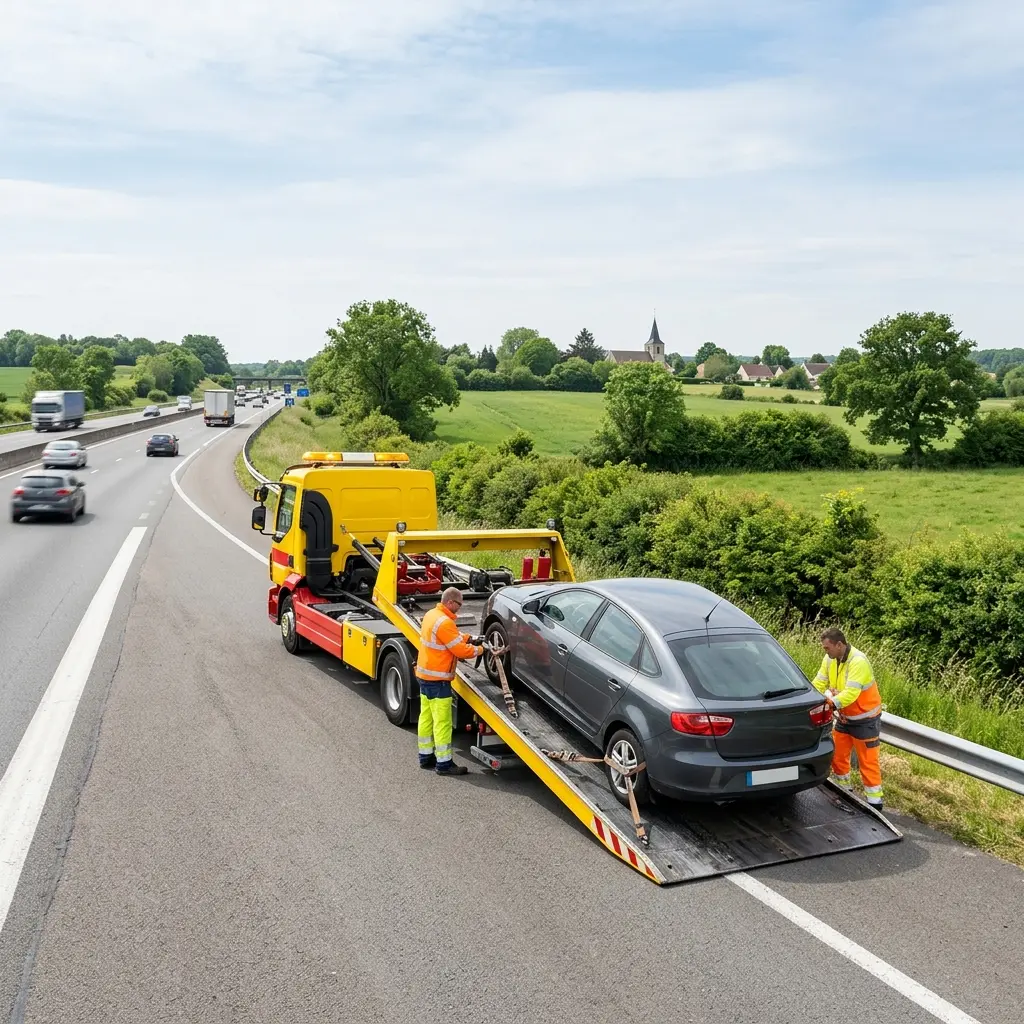 Dépannage autoroute Boissy-le-Châtel (77169)