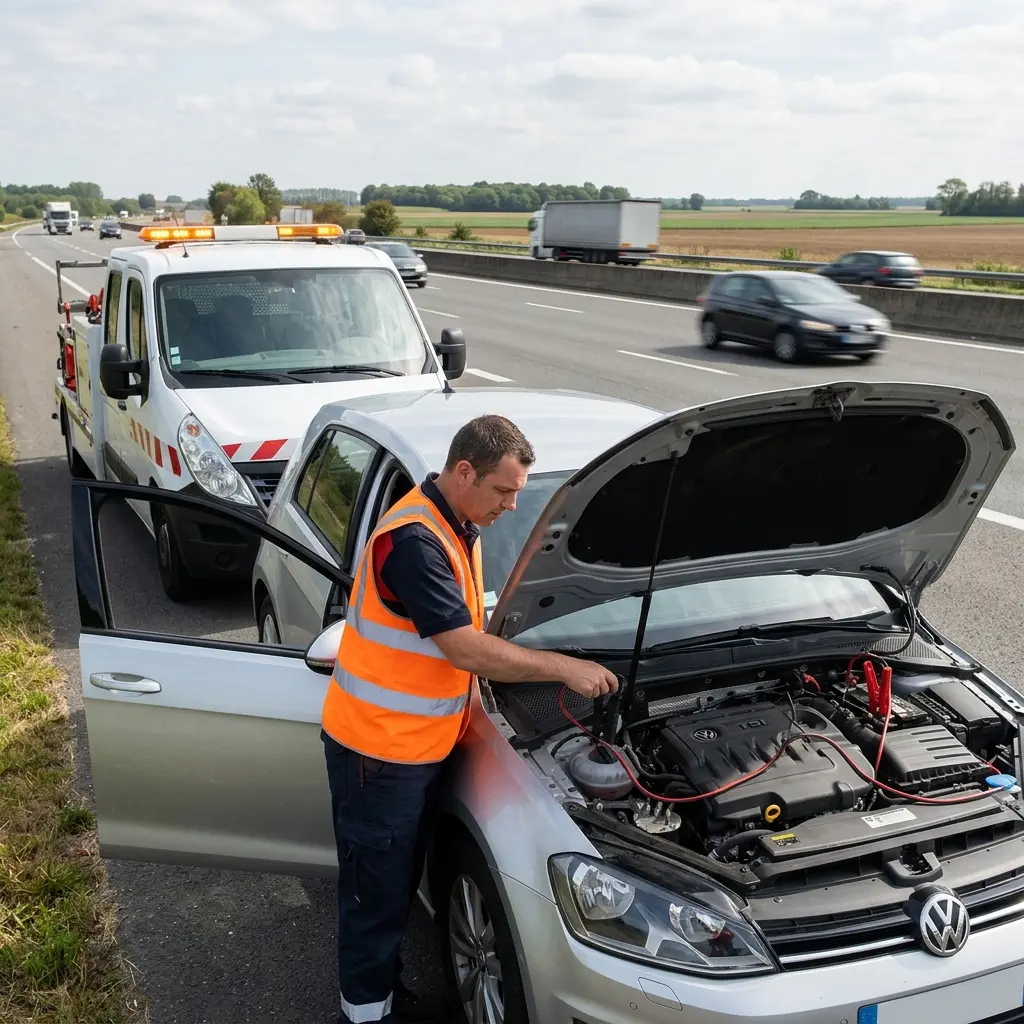 Dépannage autoroute Chevry-Cossigny (77173)