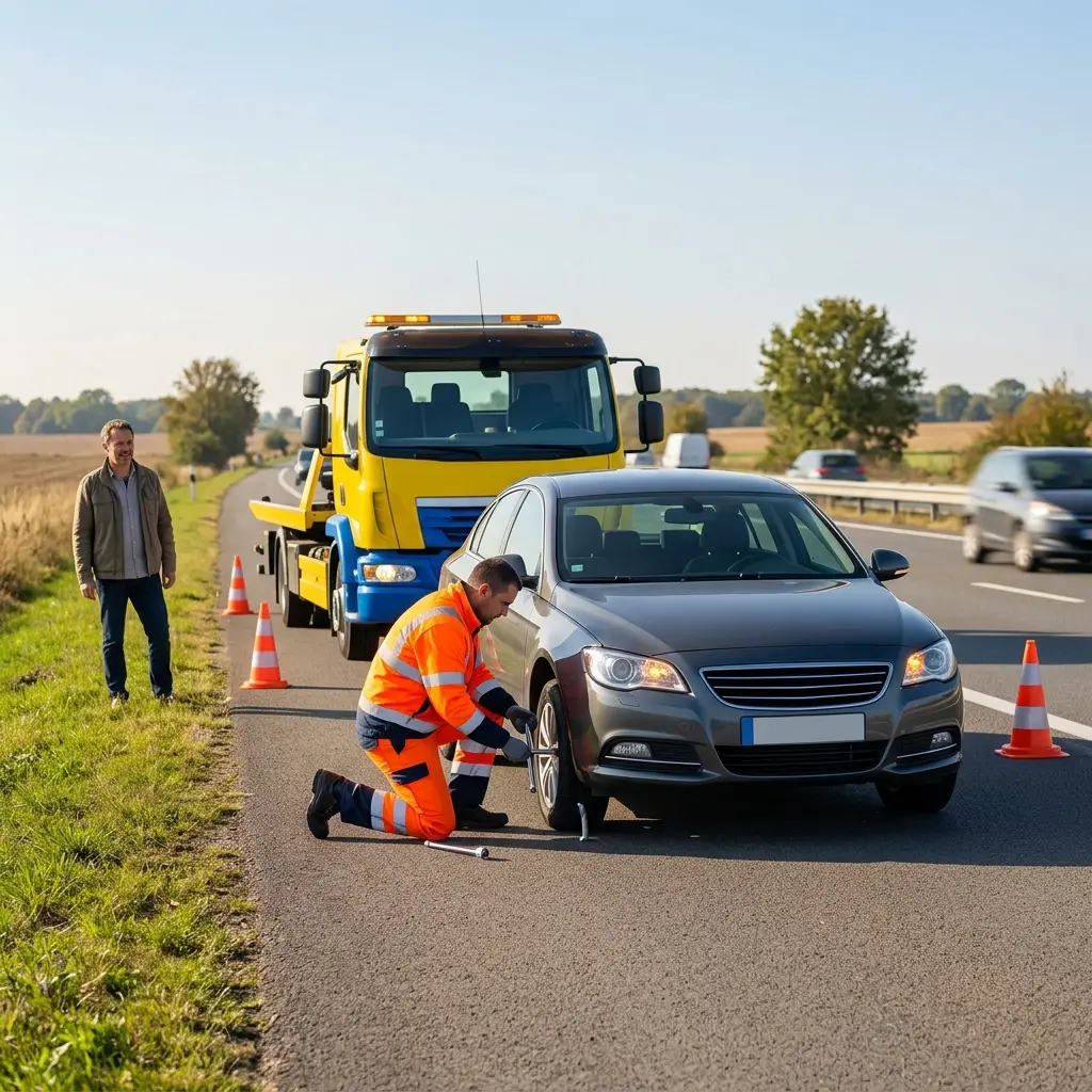 Dépannage autoroute Oissery (77178)