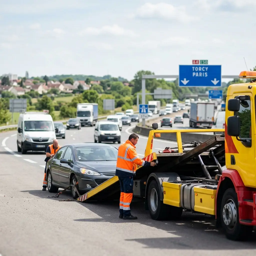 Dépannage autoroute Torcy (77200)