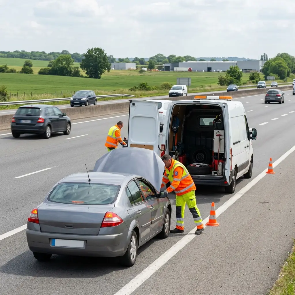 Dépannage autoroute Gretz-Armainvilliers (77220)