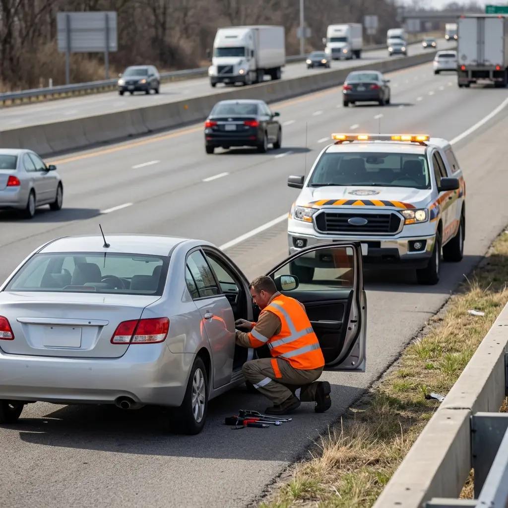 Bons réflexes à adopter en cas de panne sur l’autoroute à Saint‑Mard