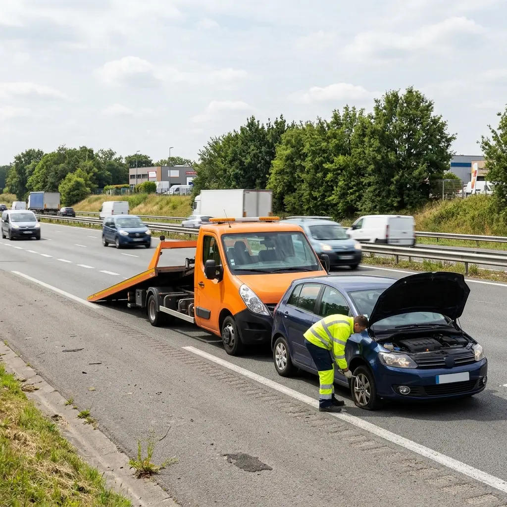 Dépannage autoroute Vert-Saint-Denis (77240)