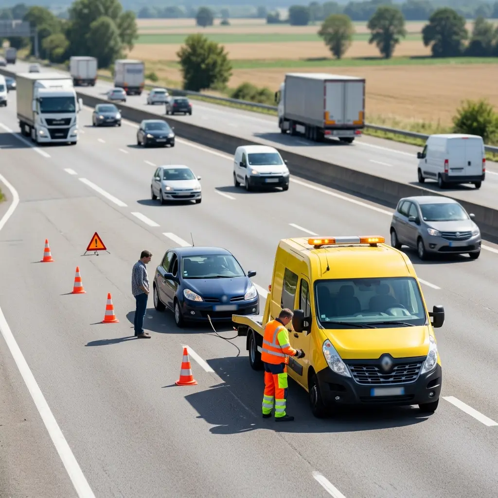 Dépannage autoroute Moret-Loing-et-Orvanne (77250)
