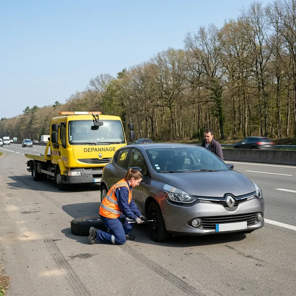 Dépannage autoroute Fontainebleau (77300)