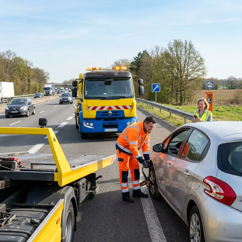 Dépannage autoroute Saint-Fargeau-Ponthierry (77310)