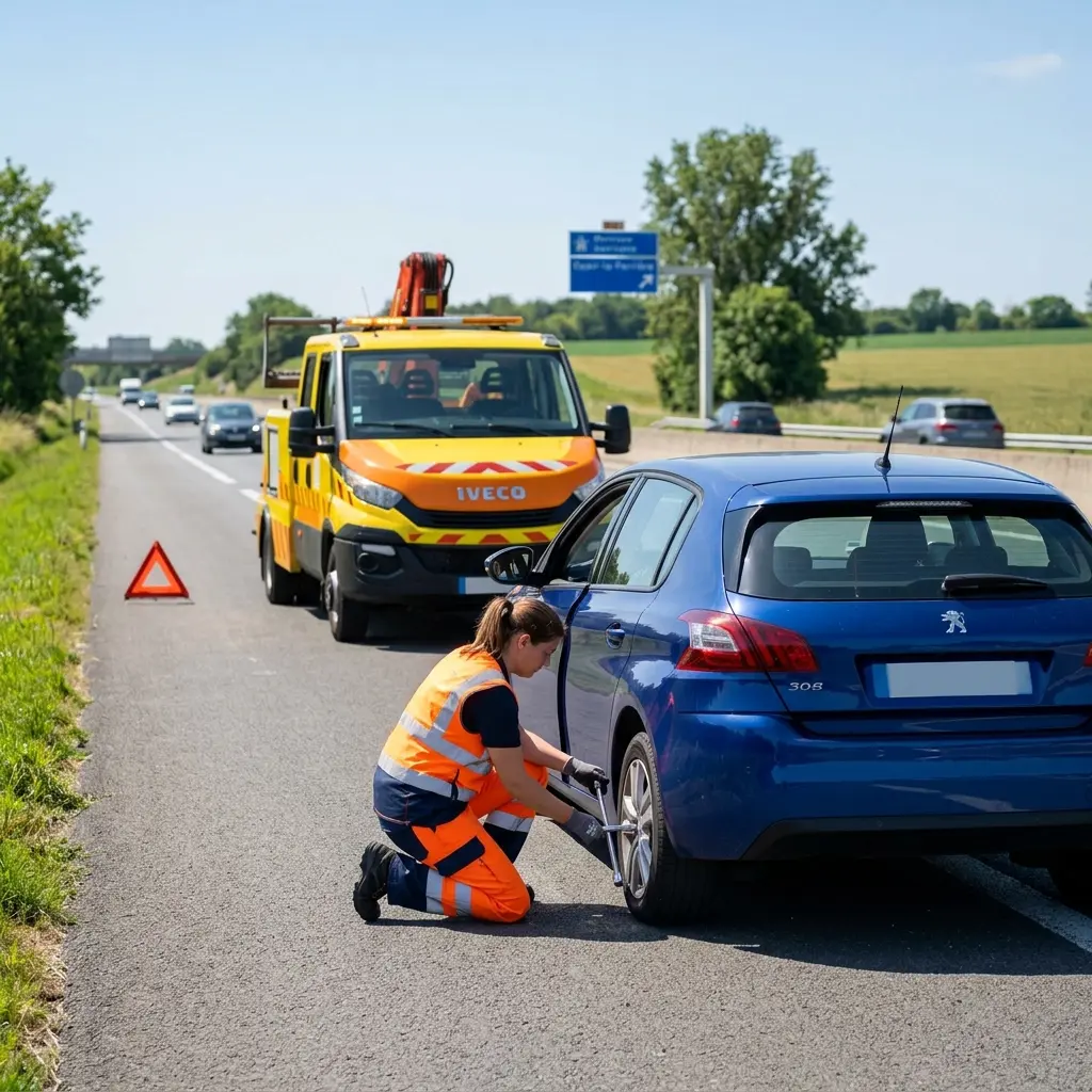 Dépannage autoroute Ozoir-la-Ferrière (77330)