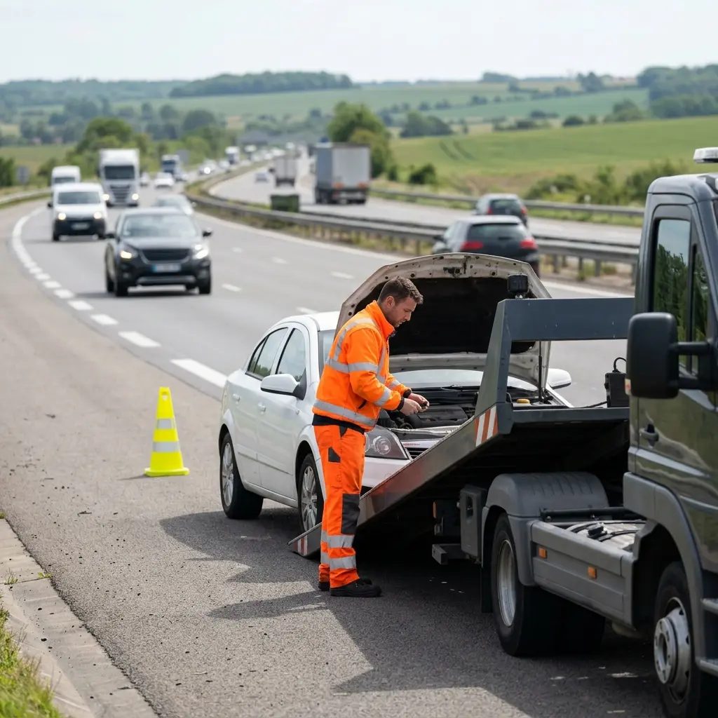 Dépannage autoroute Chaumes-en-Brie (77390)