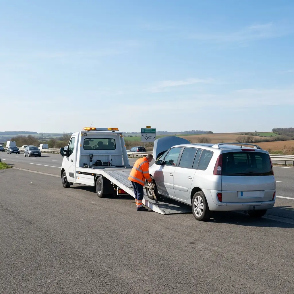 Dépannage autoroute Verneuil-l'Étang (77390)