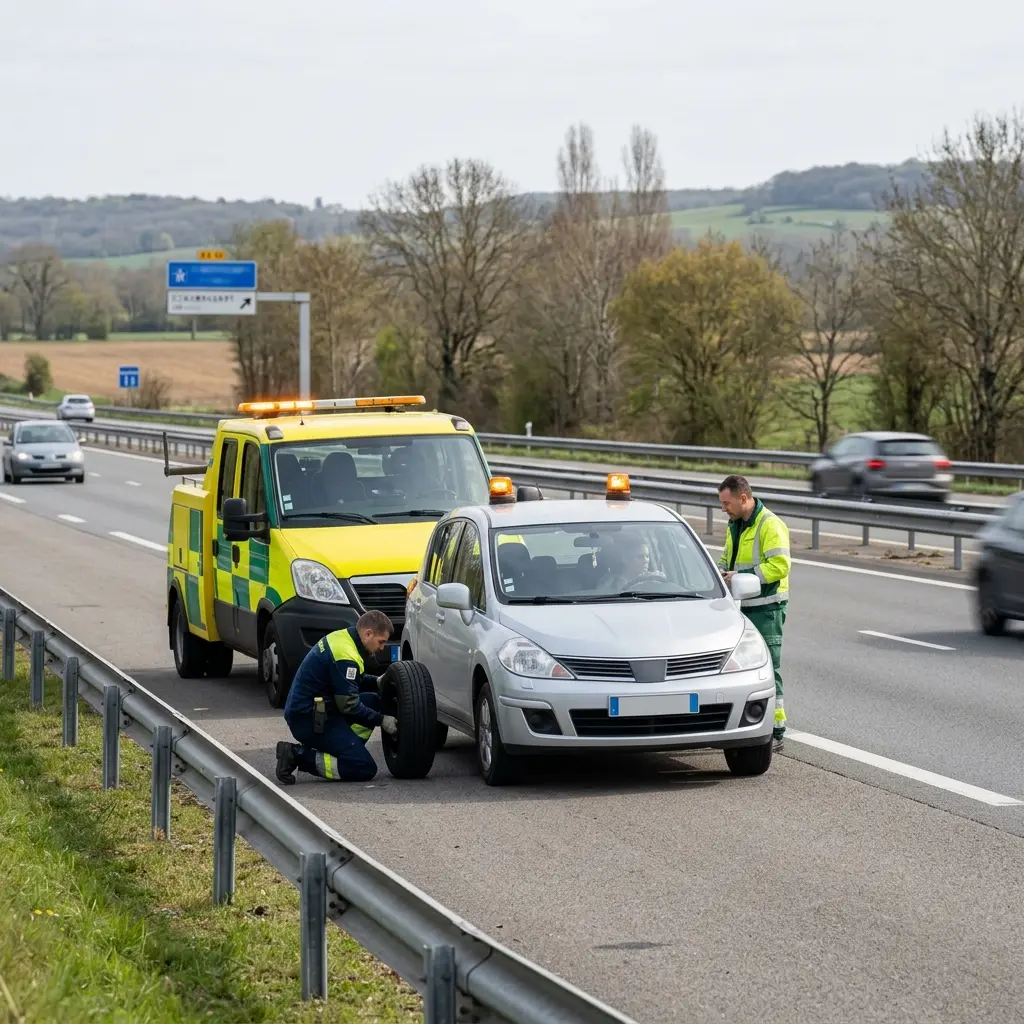 Bons réflexes à Dampmart en cas de panne sur l’autoroute