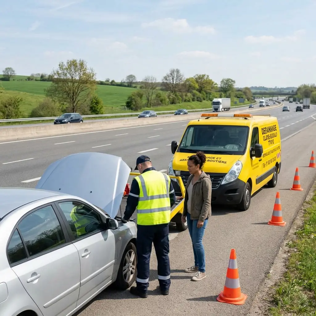 Dépannage autoroute Claye-Souilly (77410)