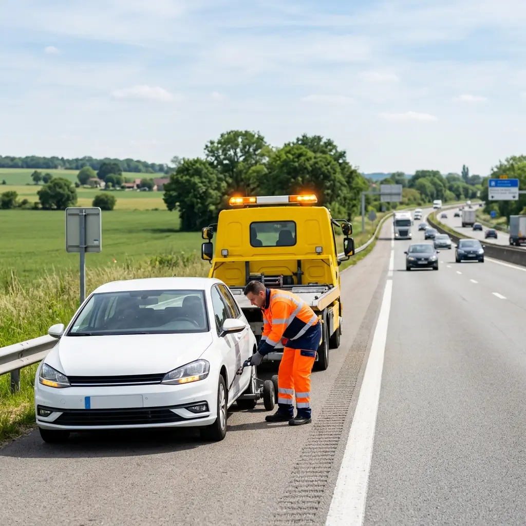 Rasez vos inquiétudes : contactez notre service de dépannage sur l’autoroute à Lizy-sur-Ourcq