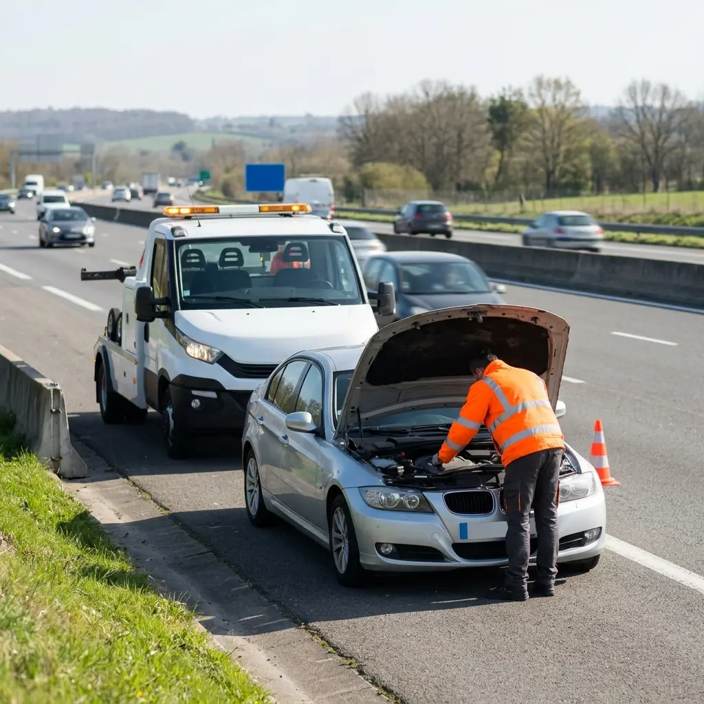 Réactions à adopter lorsque votre voiture tombe en panne sur l’autoroute autour de Montry