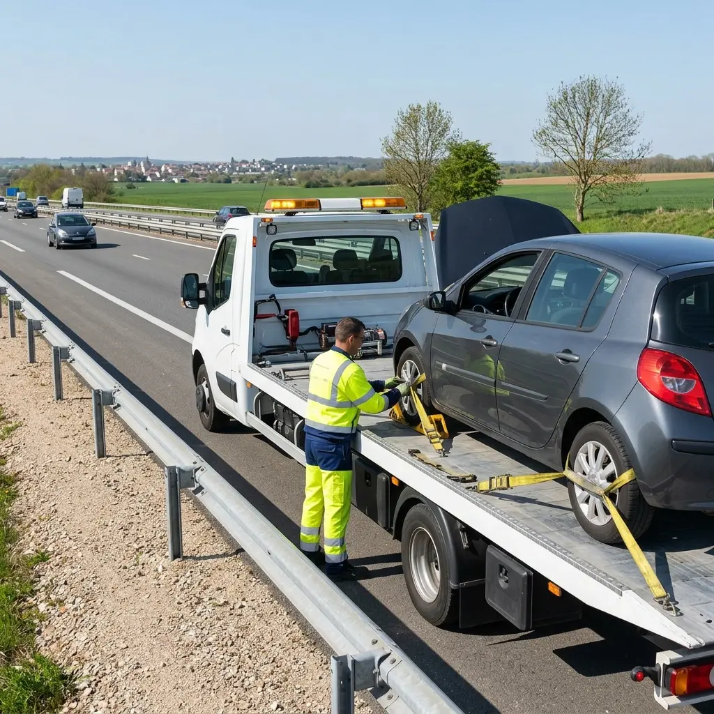 Précautions en cas de panne de véhicule