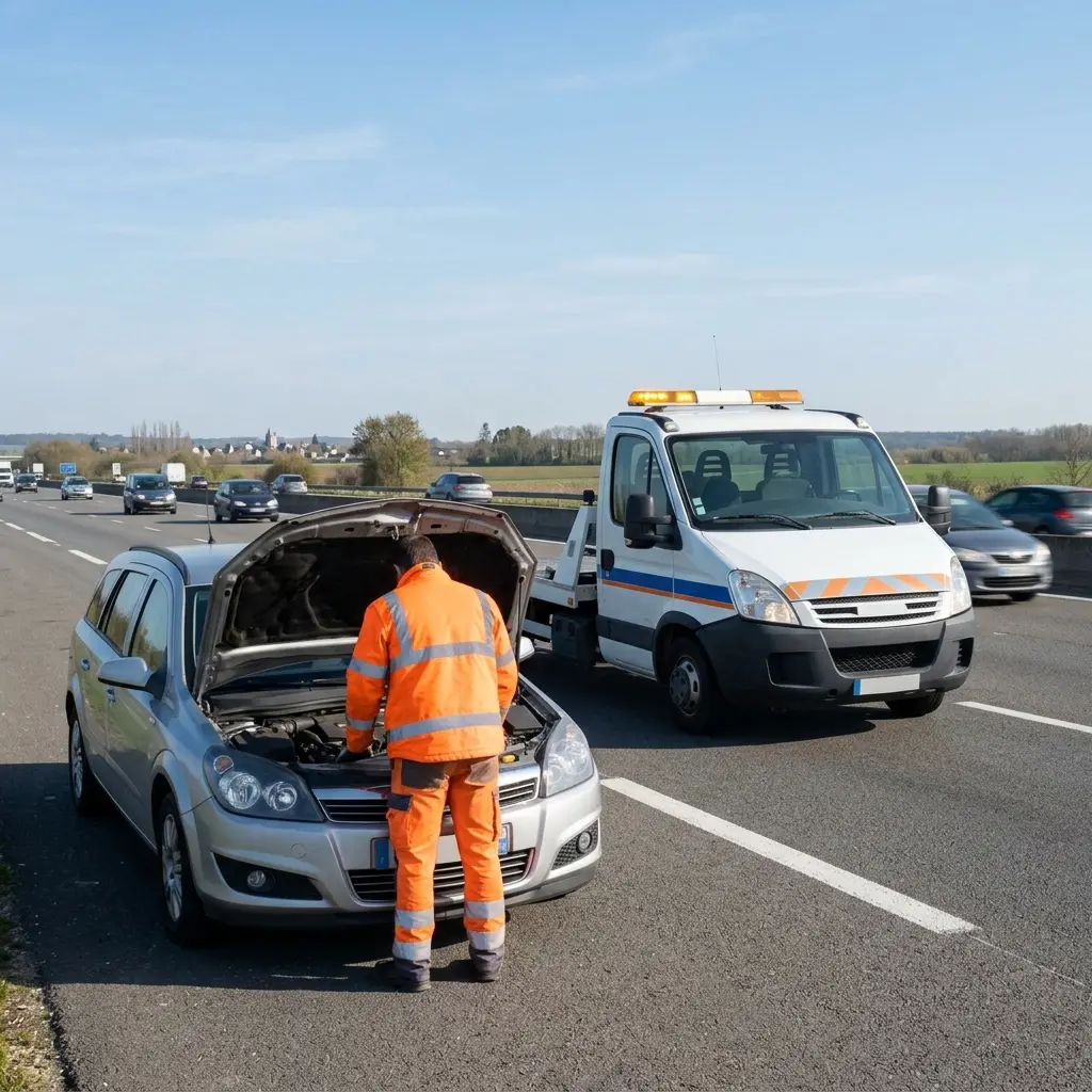 Notre méthode de dépanneuse autoroute à Bray-sur-Seine