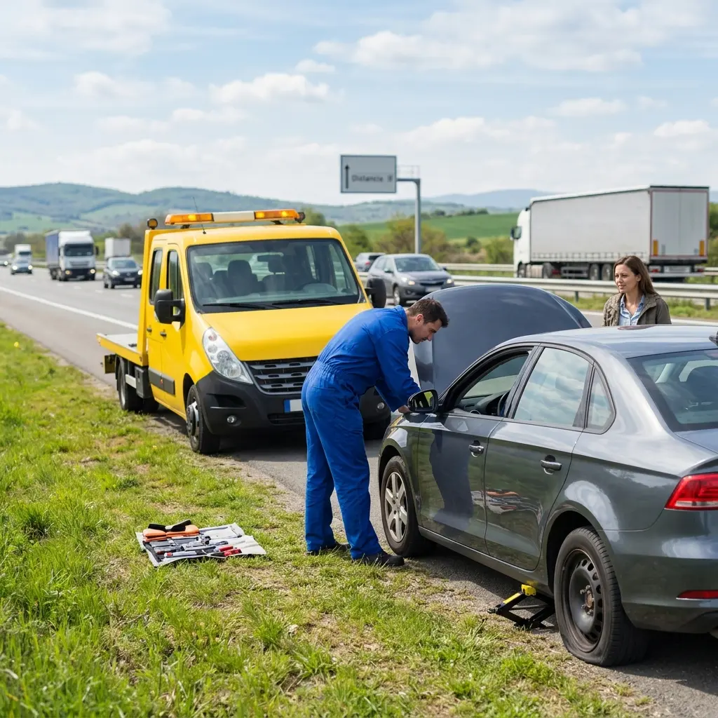 Quelles étapes pour un dépannage autoroute à Rebais ?