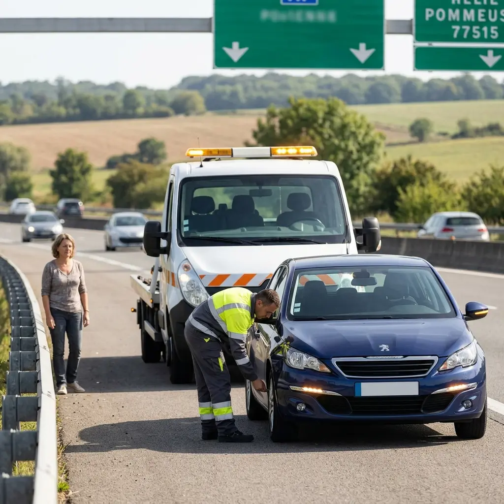Dépannage autoroute Pommeuse (77515)
