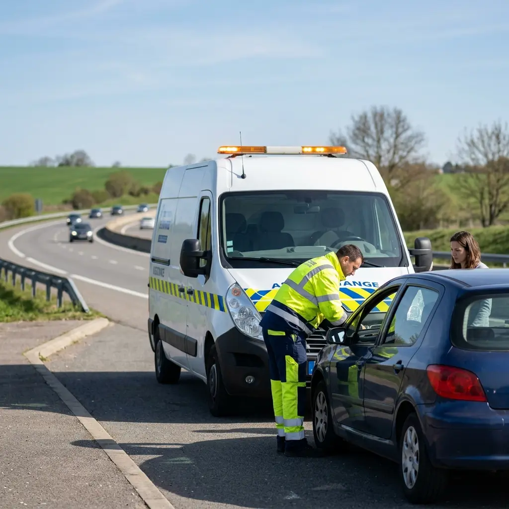 Dépannage autoroute Donnemarie-Dontilly (77520)