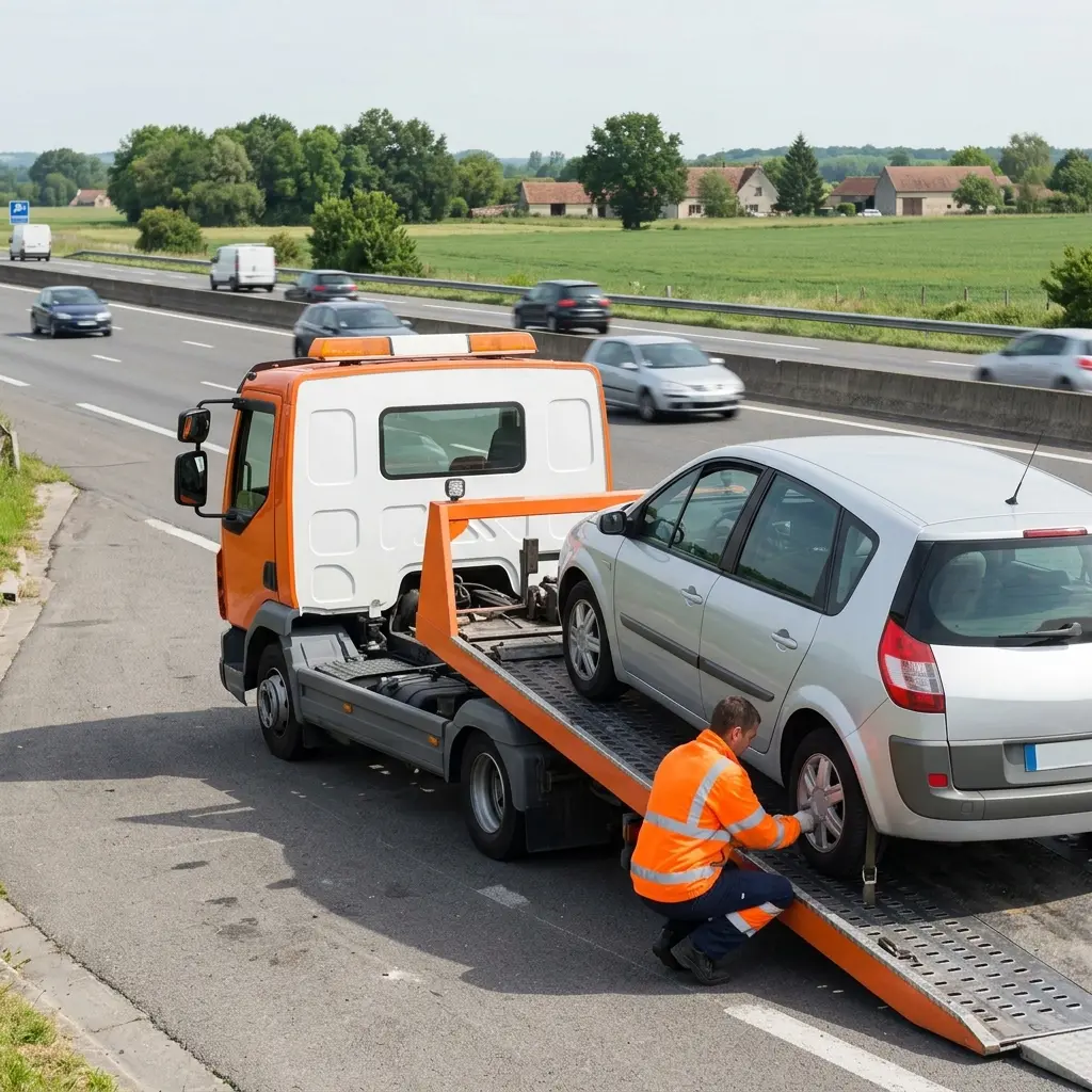 Dépannage autoroute Rozay-en-Brie (77540)