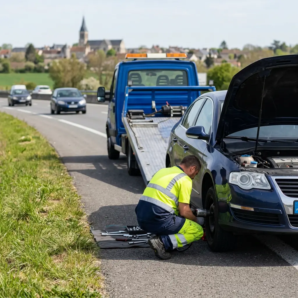 Besoin d'un dépannage autoroute à Château-Landon ?
