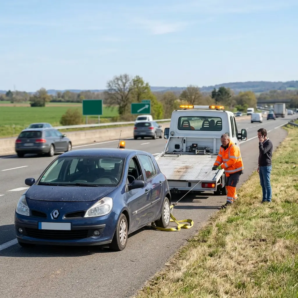Pourquoi choisir notre dépanneuse en autoroute à Crécy‑la‑Chapelle