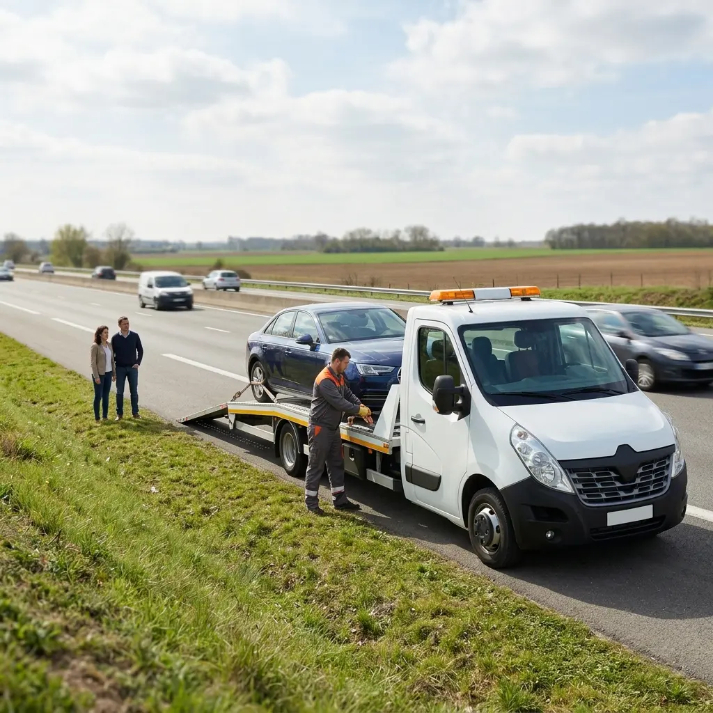 Notre approche rapide et professionnelle pour dépanner votre véhicule sur l’autoroute