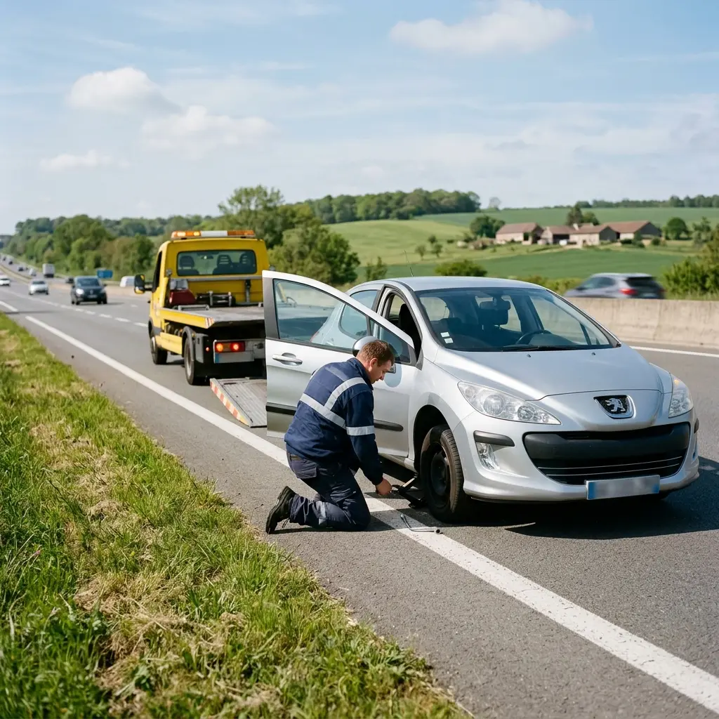 Notre méthode de dépannage autoroute
