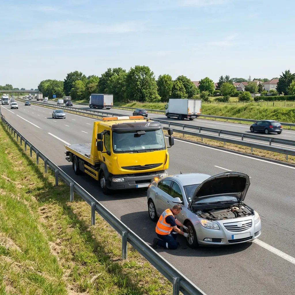 Dépannage autoroute Roissy-en-Brie (77680)
