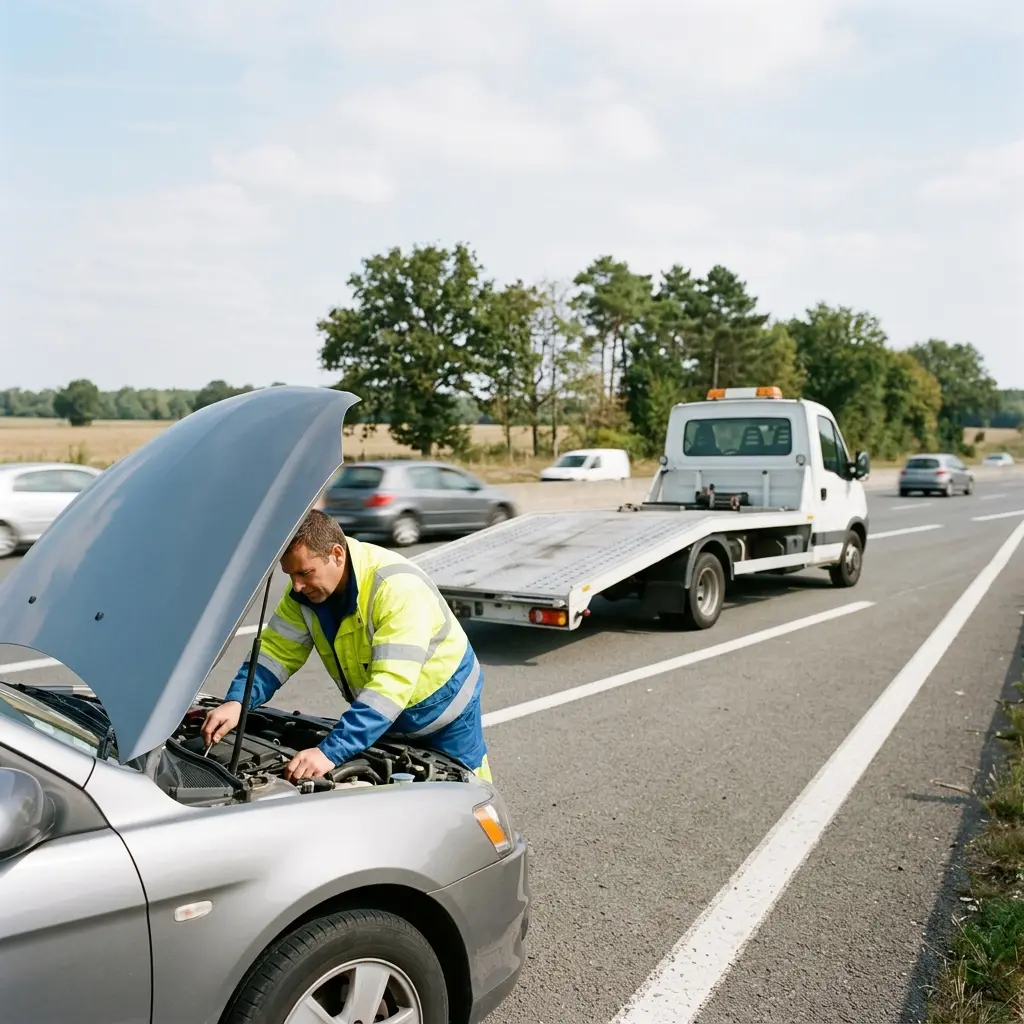 Comment l’intervention de dépannage autoroute se déroule à Montigny-sur-Loing ?