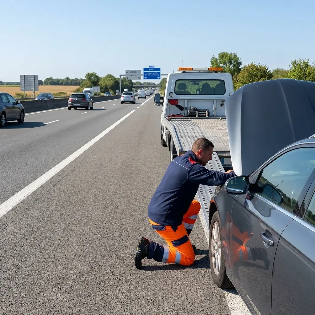 Dépannage autoroute Bailly-Romainvilliers (77700)