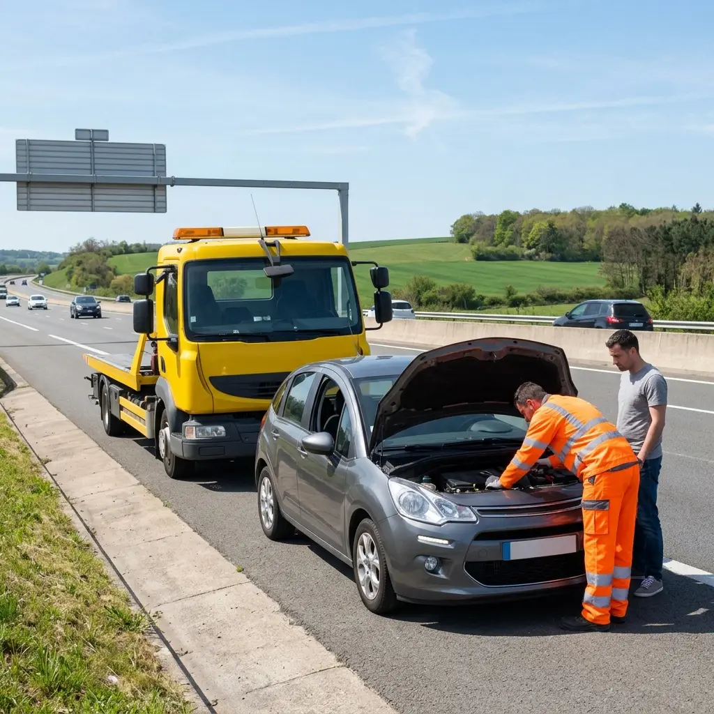 Pourquoi choisir notre service de dépannage autoroute à Coupvray
