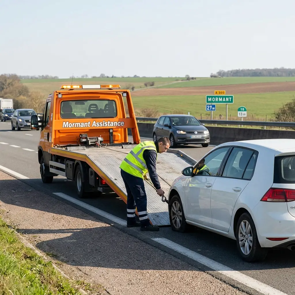 Dépannage autoroute Mormant (77720)