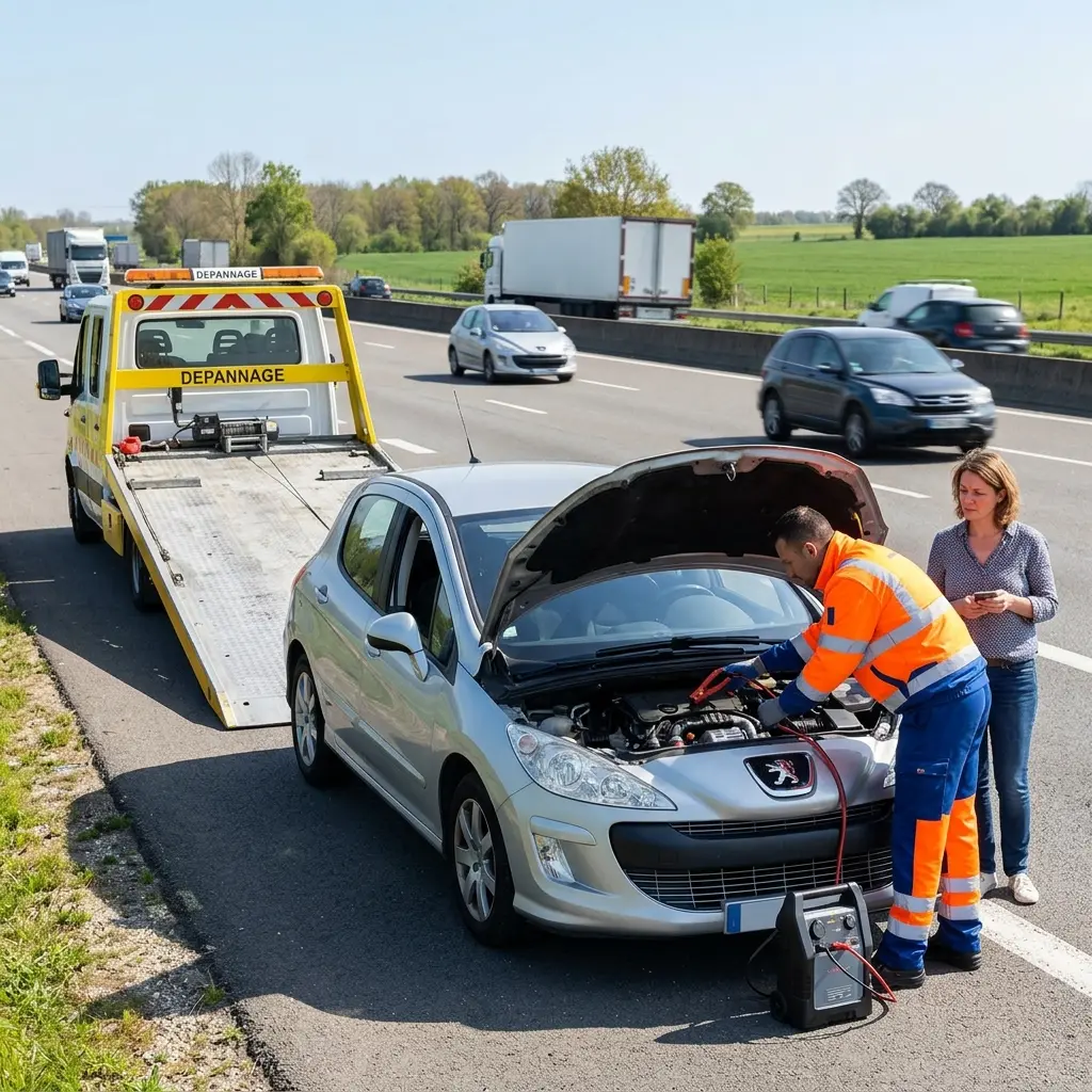 Dépannage autoroute Chapelle-la-Reine (77760)