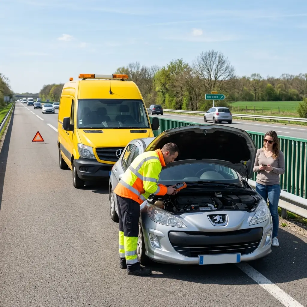 Dépannage autoroute Thomery (77810)
