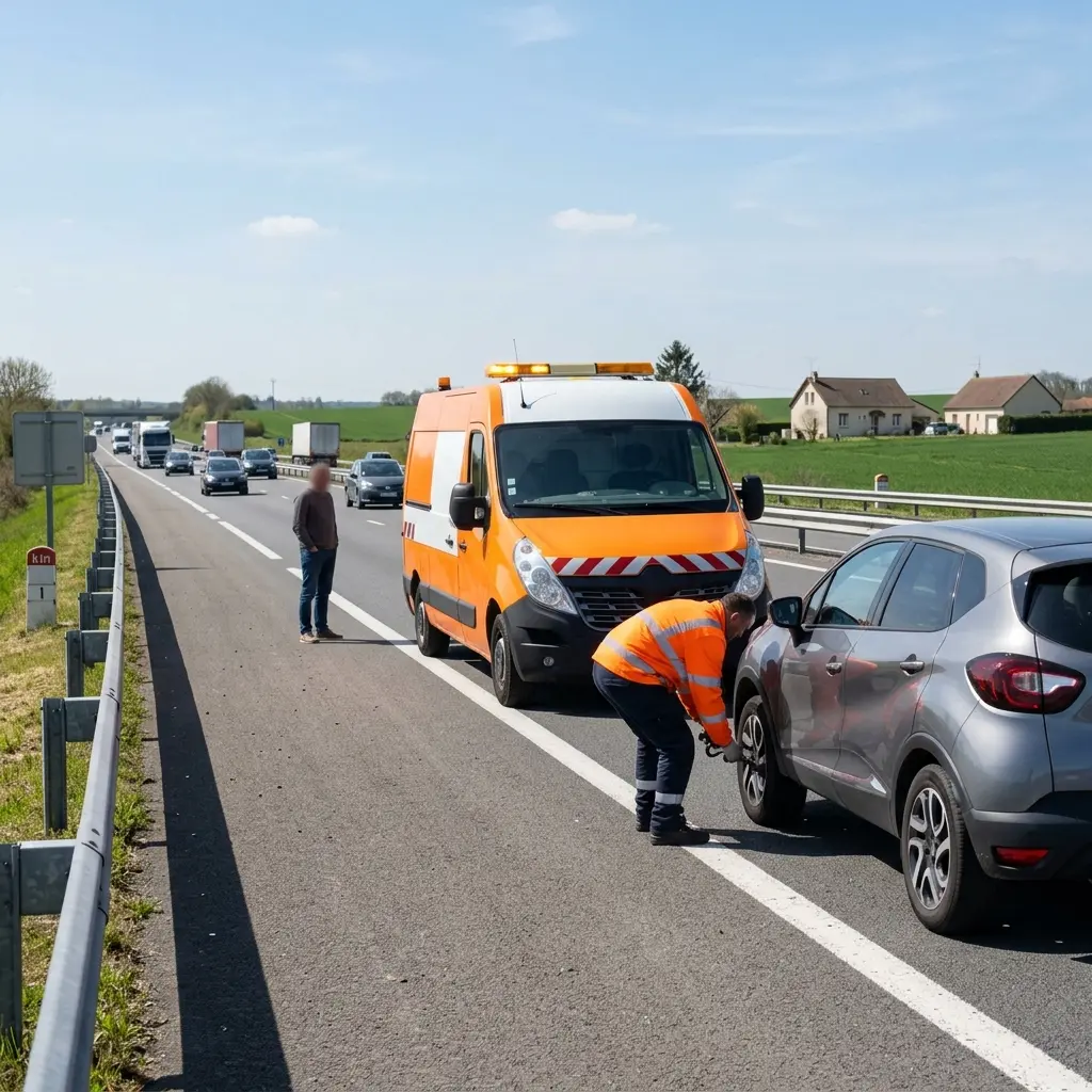 Dépannage autoroute Couilly-Pont-aux-Dames (77860)