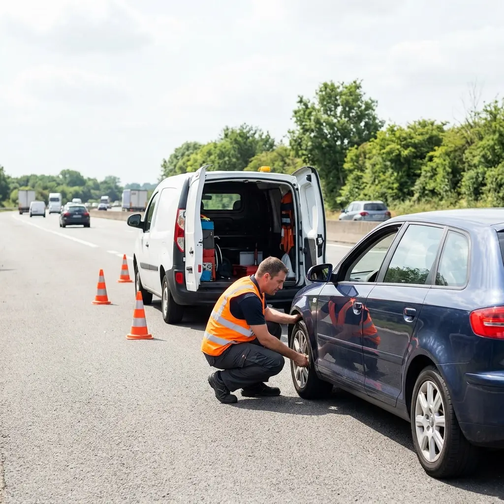 Dépannage autoroute Vulaines-sur-Seine (77870)